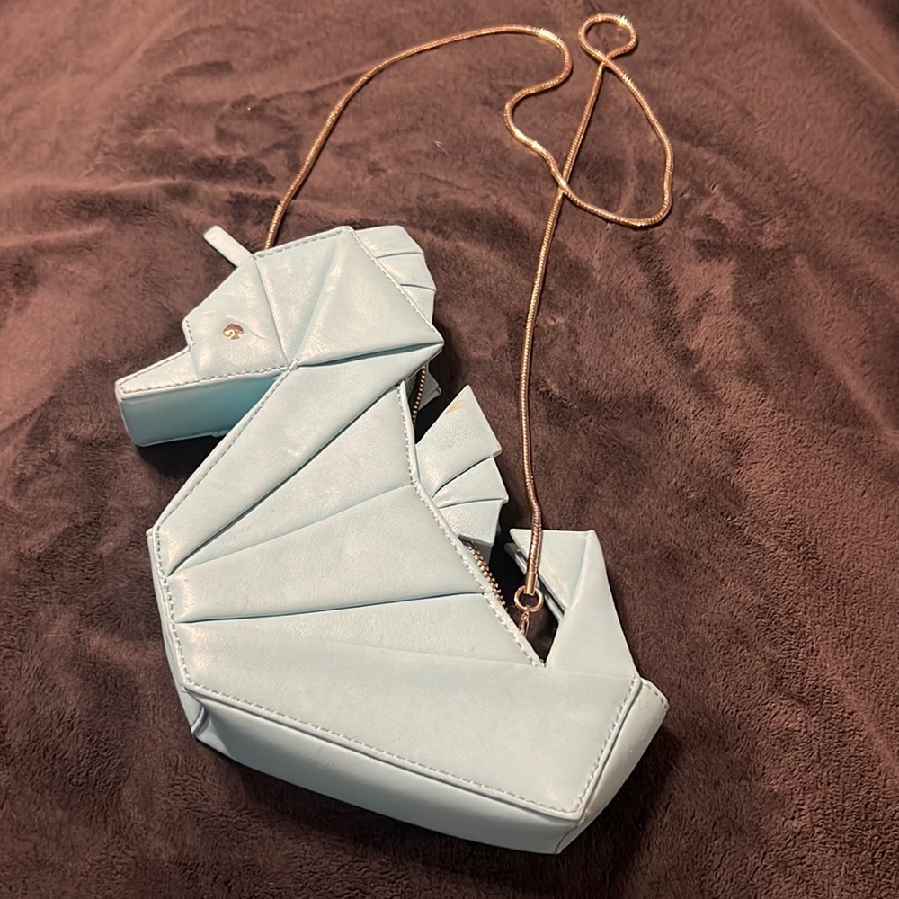 Kate Spade Origami Seahorse Purse